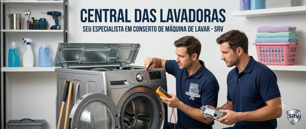 Central das Lavadoras, a empresa mais importante de conserto de máquina de lavar do Brasil